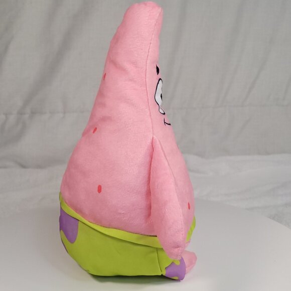 BRAND NEW W/TAGS 12" PATRICK STAR SPONGEBOB NICKELODEON TOY STUFFED PLUSH NWT!!! - Picture 6 of 8